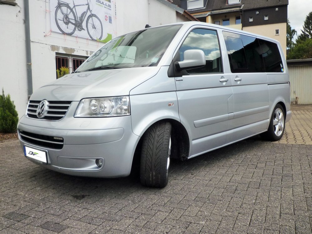 Bilstein Gewindefahrwerk B14 exklusiv für Volkswagen (VW) T5 Kastenwagen inkl. Facelift, nur zylindrische Federbein-Klemmung